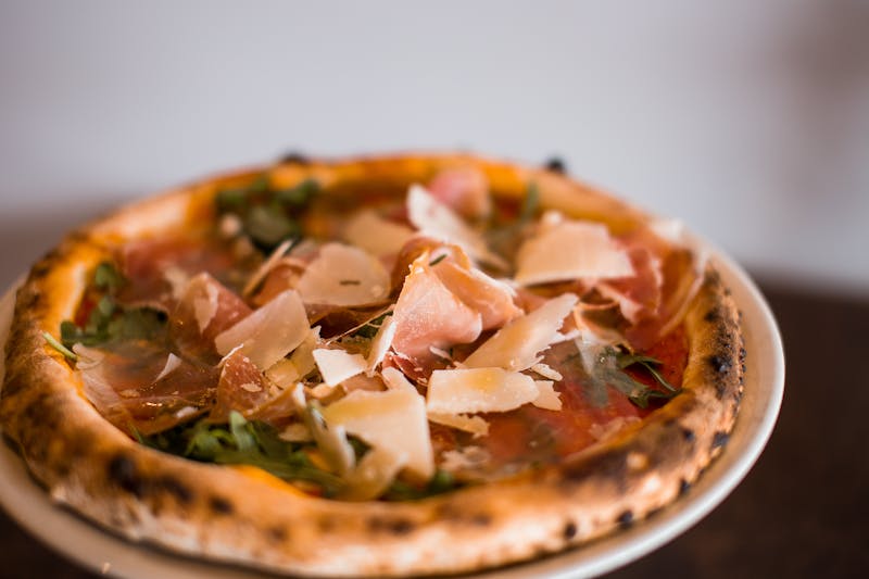 Prosciutto e Rucola Pizza - Parma ham and arugula